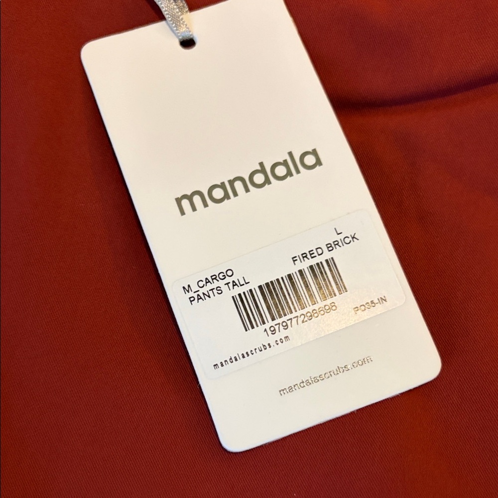 NWT Mandala Mens Cargo Scrubs Pants - Picture 3 of 10